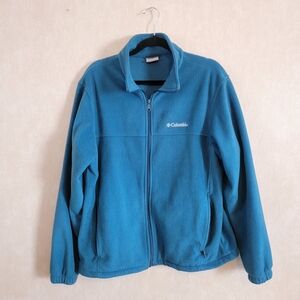 Women's Columbia Blue Fleece Jacket